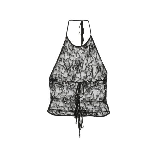 26FW 디 아티코 민소매 티셔츠 CAPWCI00051 PAA143AA 100 BLACK