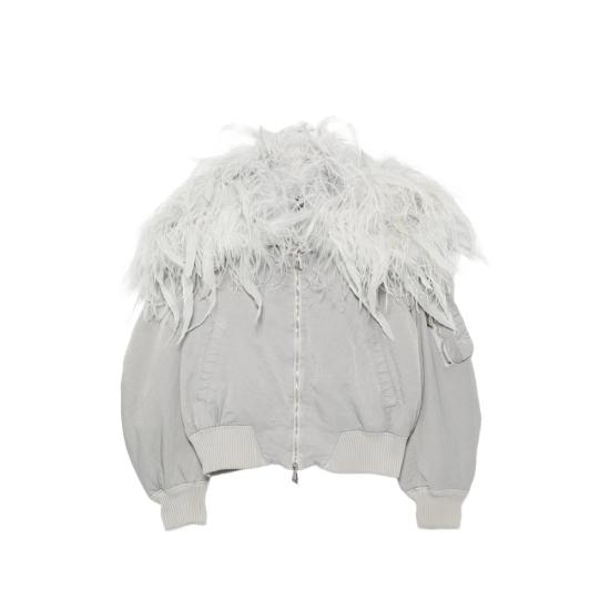 26FW 디 아티코 봄버 자켓 CAPWCB00132 PAA140OD 042 GREY WHITE