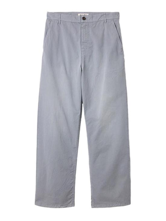 26FW 미우미우 블루 코튼 캐주얼 팬츠 MP197019R3SOOOF0276 SILVER