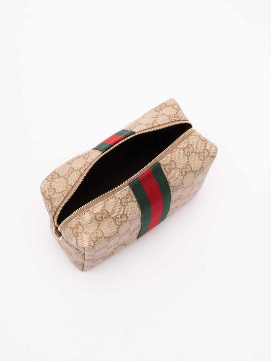 26FW 구찌 웹 미니 캔버스 카메라백 A006XFFAF8R8547 GOLD - GUCCI