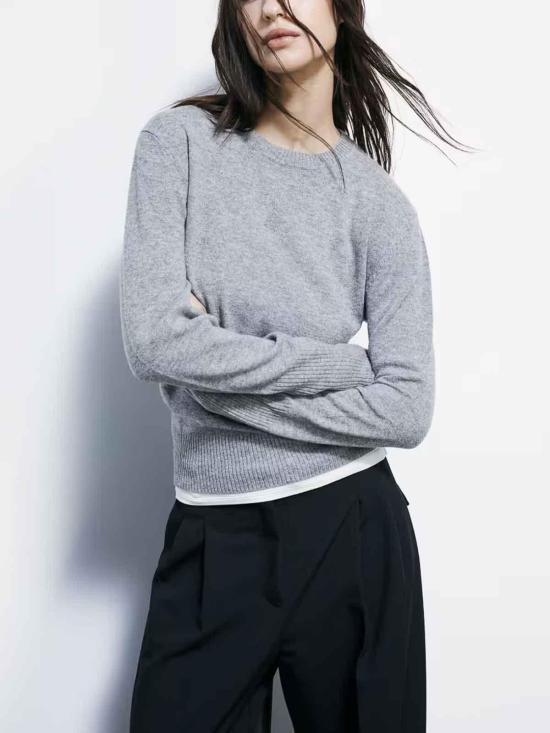 26FW 파트리지아페페 탑 8K0269K247S259 GREY - PATRIZIA PEPE