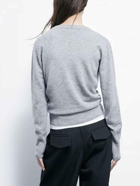 26FW 파트리지아페페 탑 8K0269K247S259 GREY - PATRIZIA PEPE