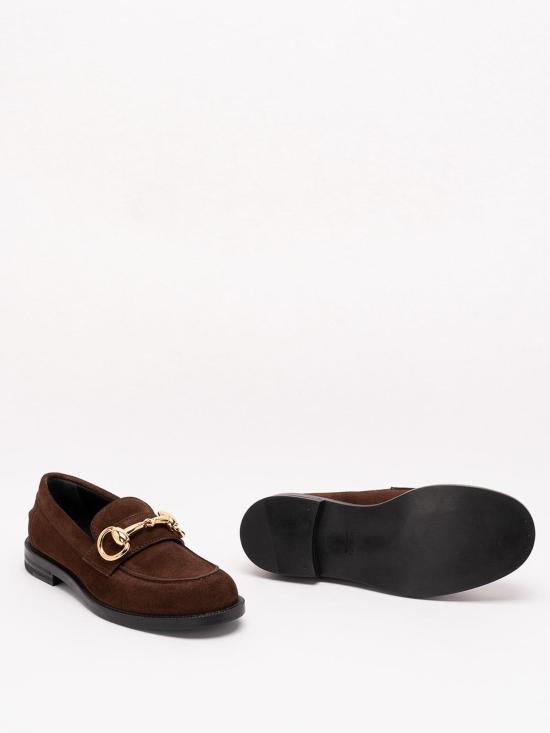 26FW 구찌 부르바르 스웨이드 로퍼 876289AADUN2714 BROWN - GUCCI