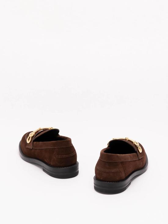 26FW 구찌 부르바르 스웨이드 로퍼 876289AADUN2714 BROWN - GUCCI