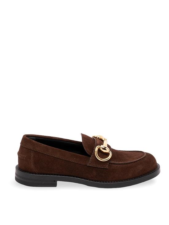 26FW 구찌 부르바르 스웨이드 로퍼 876289AADUN2714 BROWN