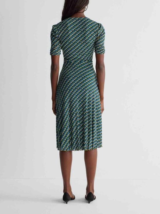 26FW 다이앤 본 퍼스텐버그 미디 스커트 D886ASPPTOMESHSPPTO BLACK - DIANE VON FURSTENBERG