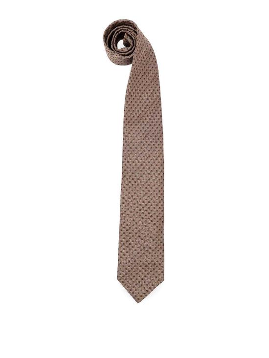 26FW 브루넬로 쿠치넬리 넥타이 MI8990018C9843 BROWN