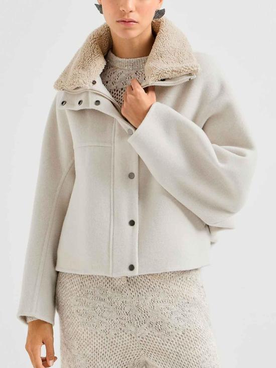 26FW 브루넬로 쿠치넬리 자켓 MD5327555C042 LIGHT GREY - BRUNELLO CUCINELLI