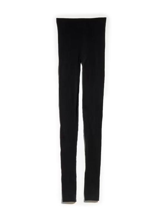 26FW 구찌 심리스 스트레치 나일론 저지 레깅스 A006FFXJH7D1000 BLACK