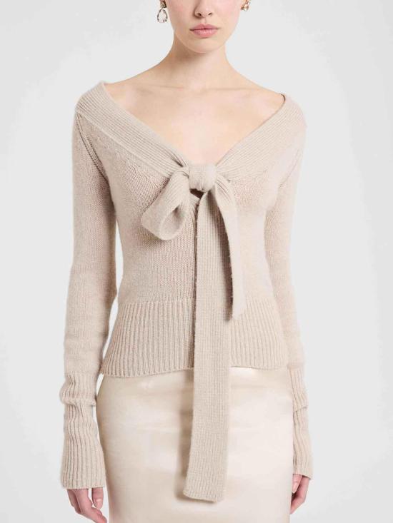 26FW 에르마노 설비노 가디건 D495N728IWN10907 WHITE - ERMANNO SCERVINO