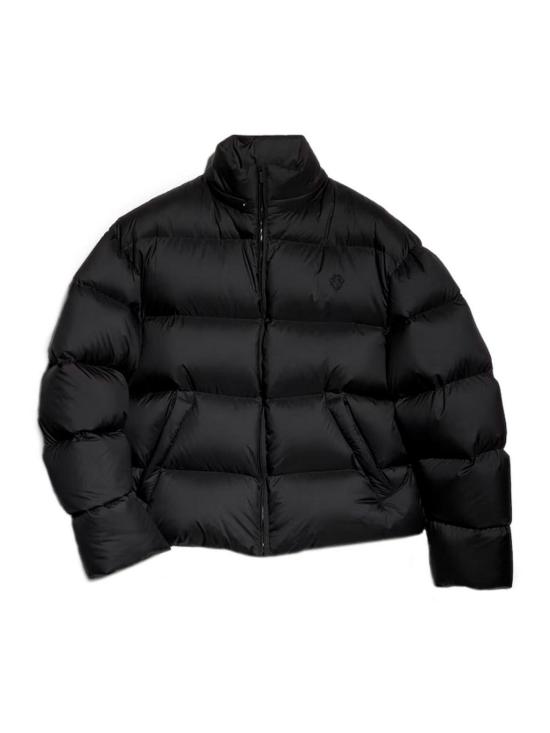 26FW 구찌 라이트웨이트 패디드 폴리에스터 집 자켓 A0090HZAVMJ1000 BLACK