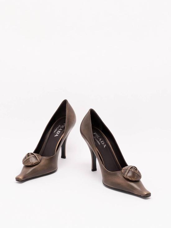 26FW 프라다 힐/펌프스 1I714OP70F095F0277 TAUPE - PRADA