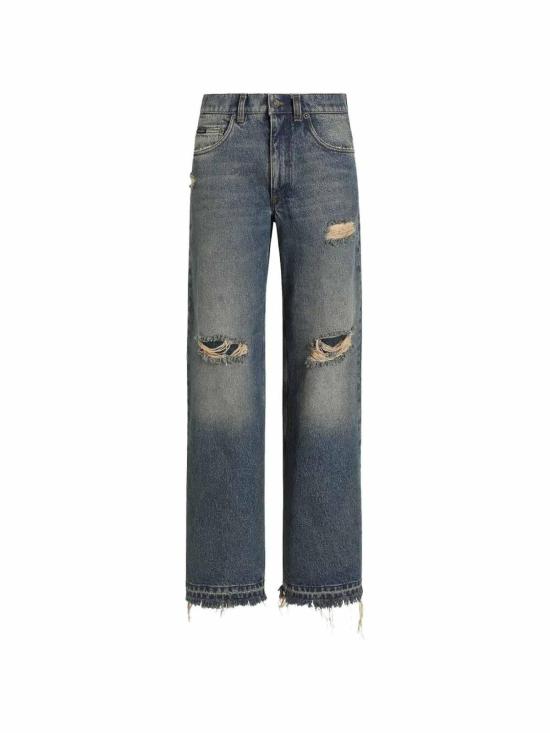 26FW 돌체앤가바나 팬츠 FTDQHDG8OY4S9001 DENIM - DOLCE & GABBANA