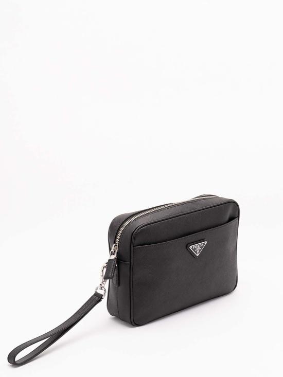 26FW 프라다 사피아노 가죽 크로스 숄더백 2VH2109Z2VOOOF0002 BLACK - PRADA
