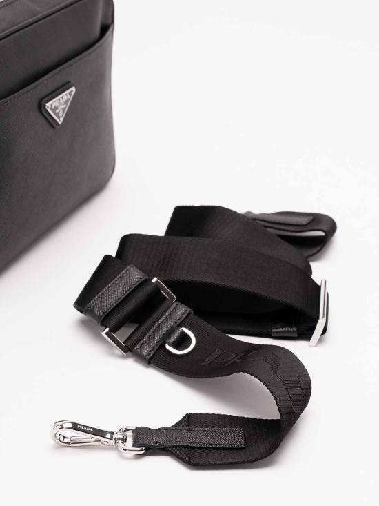 26FW 프라다 사피아노 가죽 크로스 숄더백 2VH2109Z2VOOOF0002 BLACK - PRADA