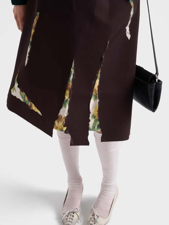 26FW 프라다 미디 스커트 P10G46639SOOOF0192 BROWN - PRADA