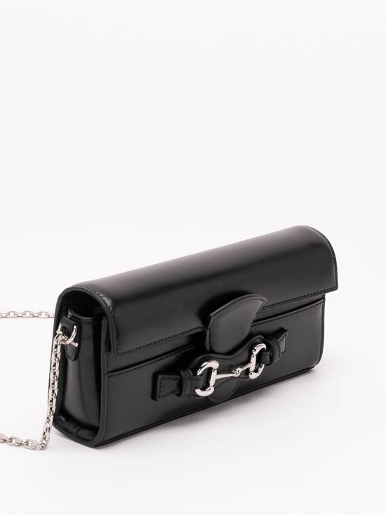 26FW 구찌 홀스빗 체인 월렛 A006YUAAGX41000 BLACK - GUCCI
