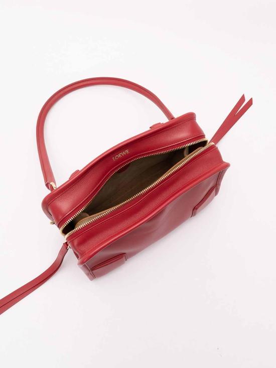 26FW 로에베 소프트 카프스킨 스몰 아마조나 180 백 A039AS0X010241 BURGUNDY - LOEWE