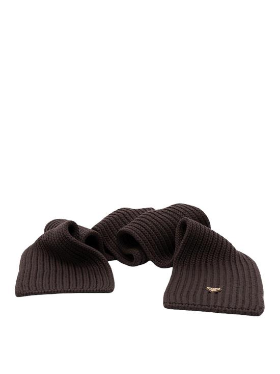 26FW 프라다 머플러/스카프 1FS1372DZLF0003 DARK BROWN