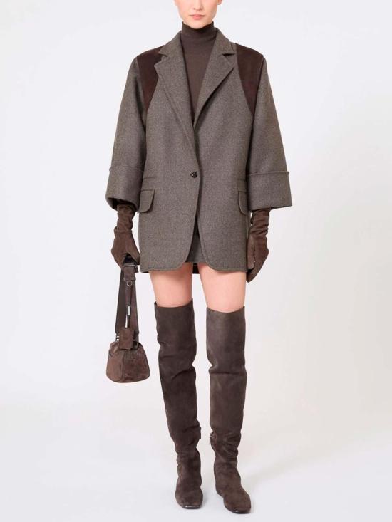 26FW 막스마라 터틀넥 26213663636E15 GREY - MAX MARA