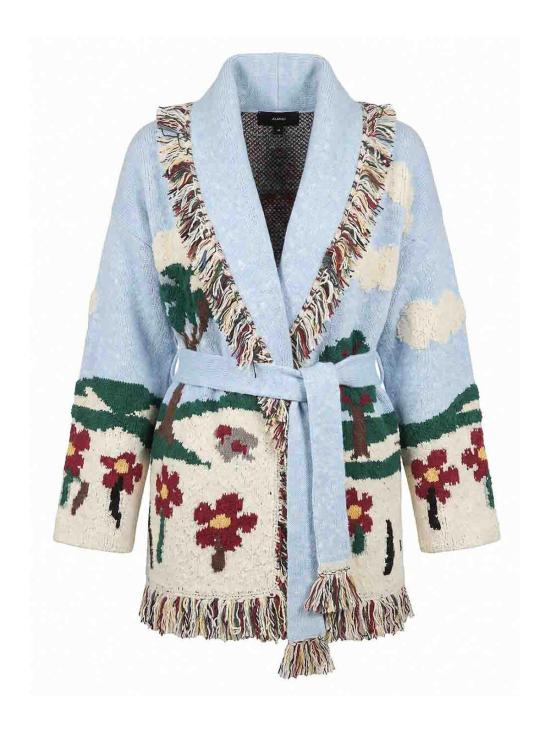 26FW 알라누이 가디건 LWHB064E26KNI0284084 LIGHT BLUE