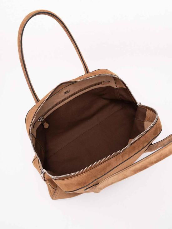 26FW 미우미우 비방 레더 백 5BB1962CSSVOOOF0324 BROWN - MIU MIU