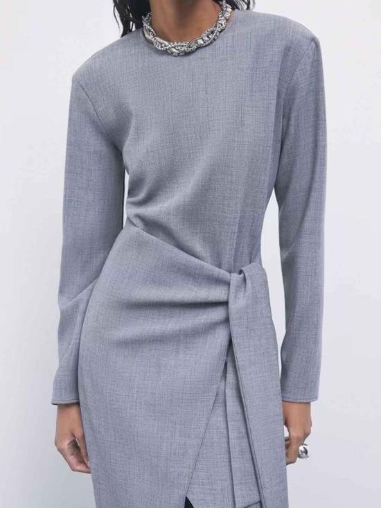 26FW 파트리지아페페 미디 스커트 2A0124C0273S800 GREY - PATRIZIA PEPE