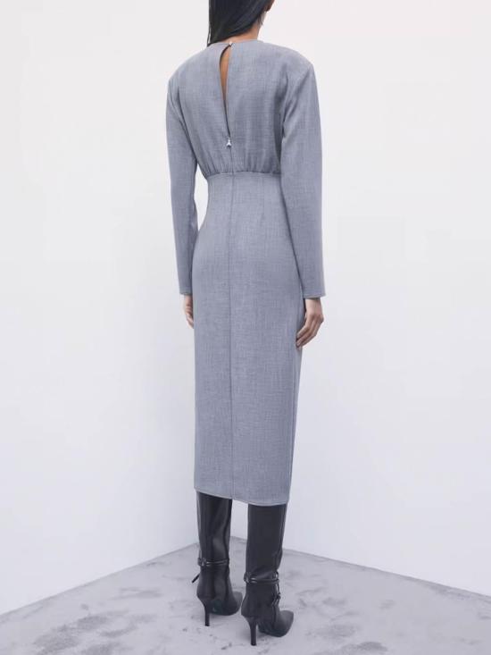 26FW 파트리지아페페 미디 스커트 2A0124C0273S800 GREY - PATRIZIA PEPE