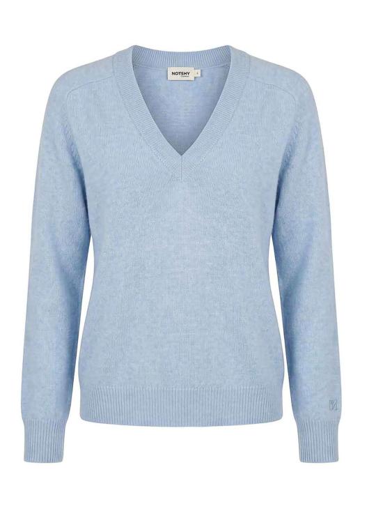 26FW 낫샤이 탑 NF1A000WSC000ACIEL LIGHT BLUE