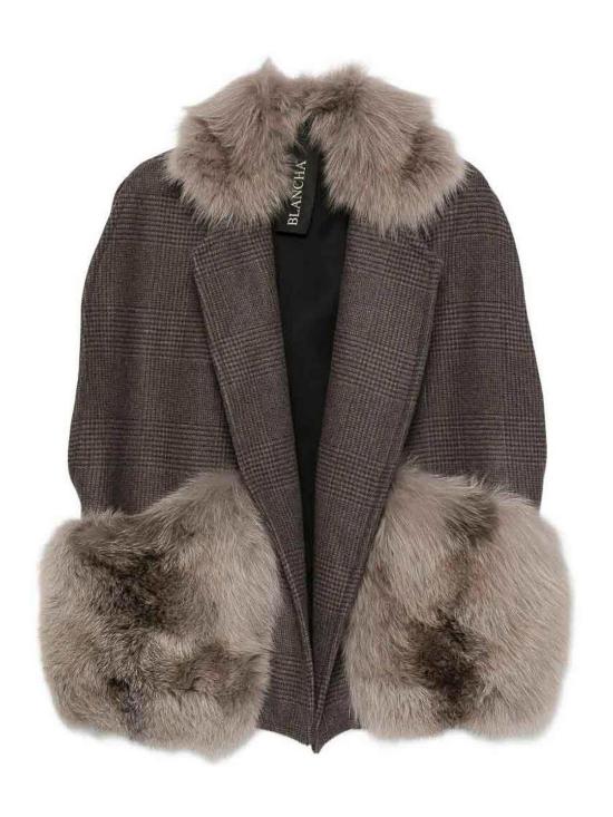 26FW 블랑샤 베스트 26021400CIOCCOLATO DARK BROWN