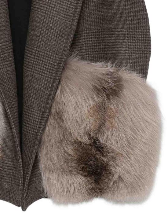 26FW 블랑샤 베스트 26021400CIOCCOLATO DARK BROWN - BLANCHA