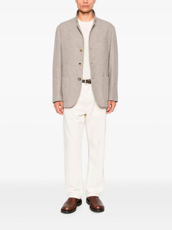26FW 브루넬로 쿠치넬리 수트 자켓 MT4016265CSO46 GREY - BRUNELLO CUCINELLI