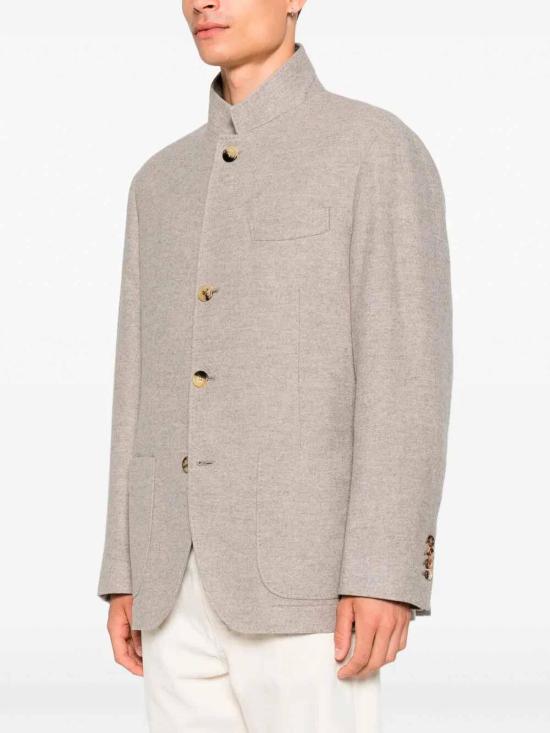 26FW 브루넬로 쿠치넬리 수트 자켓 MT4016265CSO46 GREY - BRUNELLO CUCINELLI