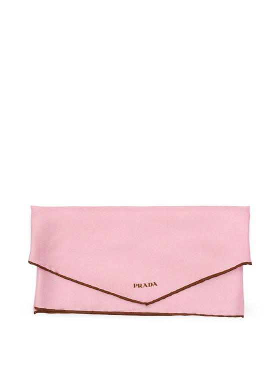 26FW 프라다 프린티드 트윌 스카프 1FF0732HH9F0BQT BROWN - PRADA