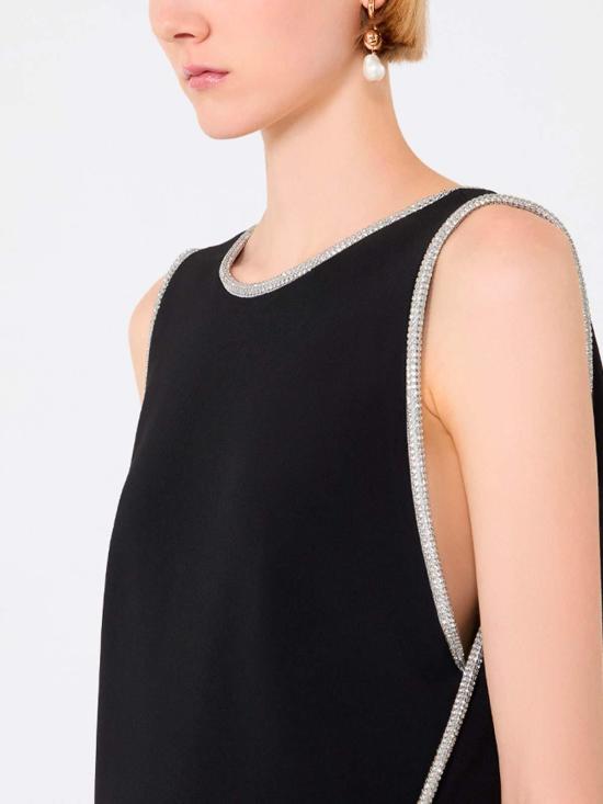 26FW 스포트막스 민소매 티셔츠 26221660226E15 BLACK - SPORTMAX
