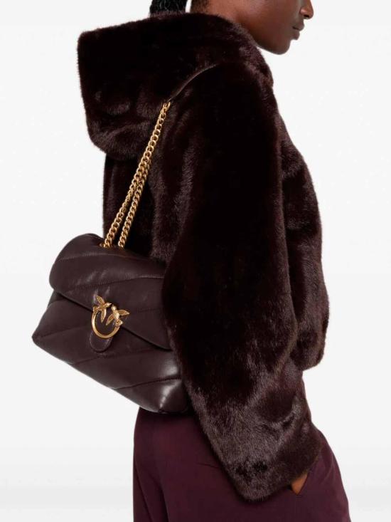 26FW 핑코 크로스백 107616A0F2M12Q BROWN - PINKO