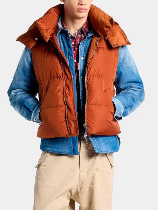 26FW 디스퀘어드2 패딩 S74FB0354S53817137 DARK RED - DSQUARED2