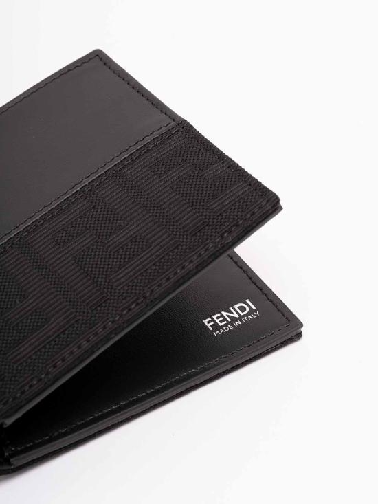 26FW 펜디 FF 바이폴드 월렛 7M0169B139F0QA1 BLACK - FENDI