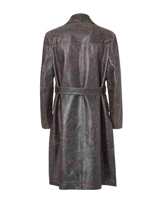 26FW 펜디 트렌치 코트 FPJ165B1OPF0TU7 BROWN - FENDI