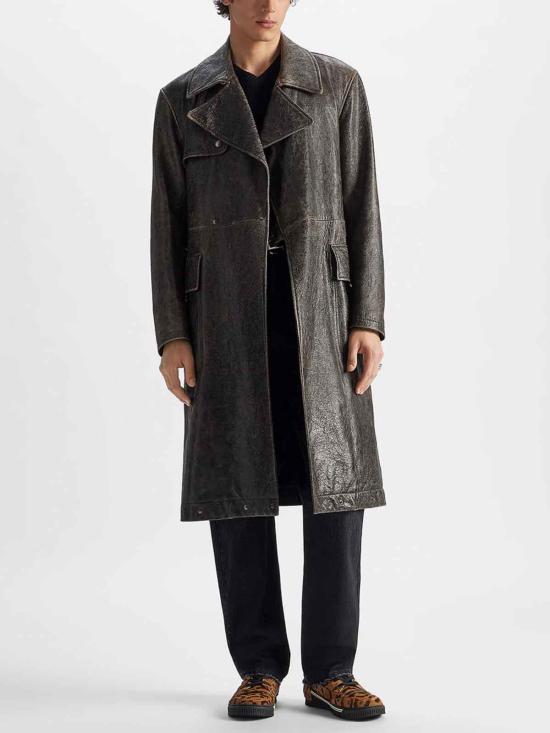 26FW 펜디 트렌치 코트 FPJ165B1OPF0TU7 BROWN - FENDI