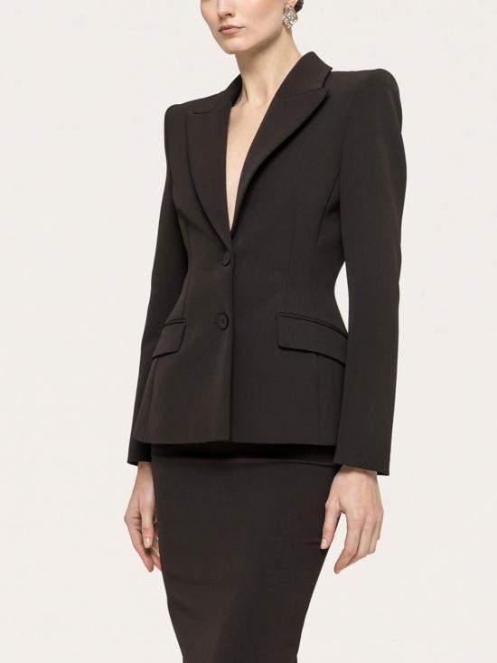 26FW 니사 미디 스커트 F16745BLACK - NISSA