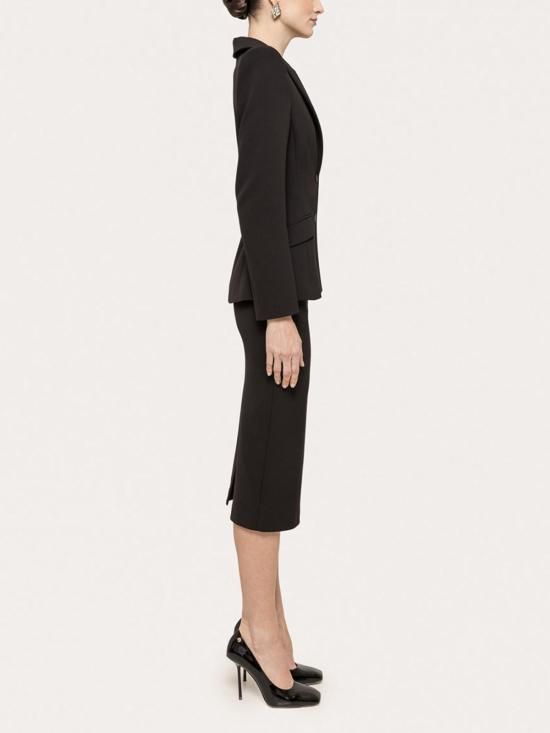 26FW 니사 미디 스커트 F16745BLACK - NISSA