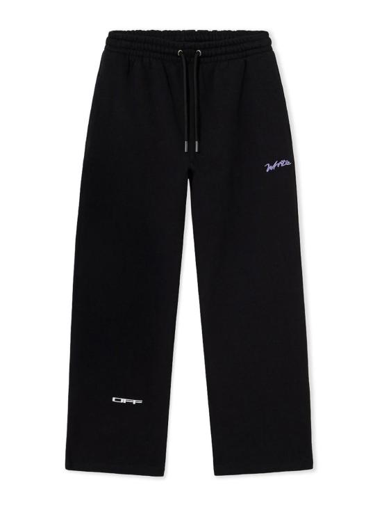 26FW 오프화이트 트레이닝/조거 팬츠 44MCH05AF26F004001 BLACK