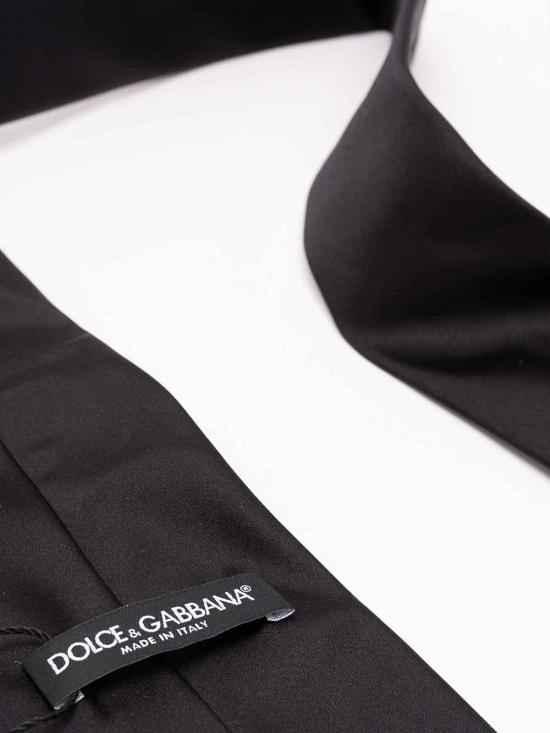 26FW 돌체앤가바나 넥타이 FT049RGDB4KN0000 BLACK - DOLCE & GABBANA