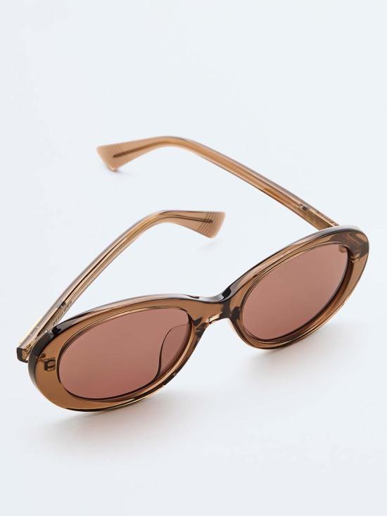 26FW 보테가베네타 선글라스 845797V2Q301033 BROWN - BOTTEGA VENETA