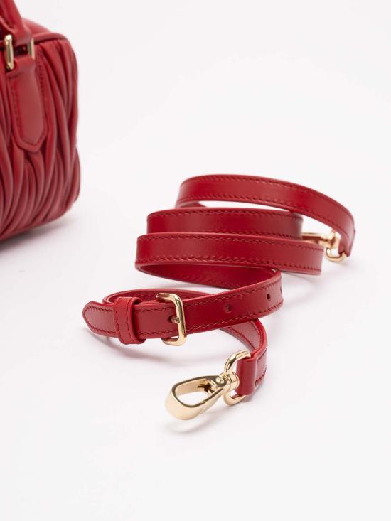 26FW 미우미우 아르카디 로고 토트백 5BB142AN88VOONF0011 RED - MIU MIU