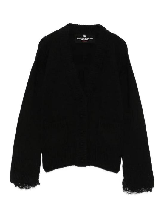 26FW 에르마노 설비노 가디건 D495N303APPYI95708 BLACK