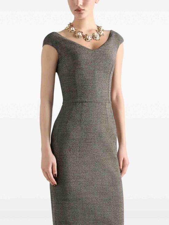 26FW 돌체앤가바나 미디 스커트 F620KTFMBASS8030 GREY - DOLCE & GABBANA