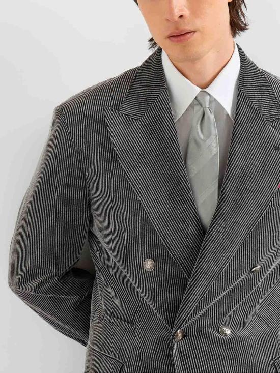 26FW 브루넬로 쿠치넬리 수트 자켓 MV4508BPC2C022 GREY - BRUNELLO CUCINELLI