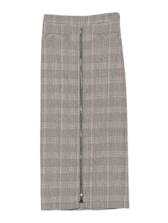 26FW 파트리지아페페 미디 스커트 8G0050C8003F603 BROWN